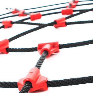 Plastic T Connector 16mm Diameter To Fasten Playground Rope Climbing