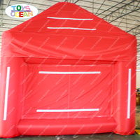 Noël gonflable santa grotte de vacances gonflable santa tente pour vente
