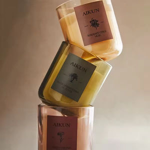 AIKUN <strong>Luxury</strong> Gift-Wrapped &amp; Custom-Logo Stress-Relieving Calming Scented <strong>Candles</strong> Night Relaxation Aromatherapy <strong>Candle</strong> - Product Image 3