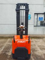 Chariot élévateur électrique EVERLIFT HELI, transpalette surélevé, 1,5 tonne, 2 tonnes, 1500 kg, 2000 kg, chariot élévateur à conducteur marchant, chariot élévateur à fourche, usage intensif pour entrepôt