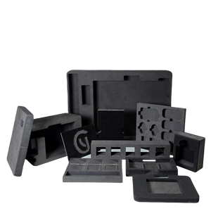 Nhà sản xuất trực tiếp tùy chỉnh EVA PU <span class=keywords><strong>ixpe</strong></span> die-cut EPE bọt bao bì chèn thân thiện với môi lót bảo vệ cho bao bì chai - Product Image 1