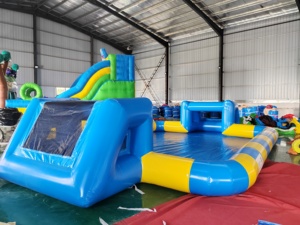Campo de Fútbol Inflable Hermético, Piscina Inflable para Adultos y Niños, Alquiler para Fiestas al Aire Libre, Pelota de Fútbol de PVC Comercial - Product Image 2