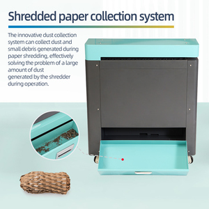550mm nhỏ gọn và dễ dàng hoạt động giấy và đĩa Shredder tổ ong thủ công giấy tái chế máy - Product Image 5