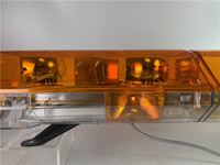 Barra de luces giratoria halógena de 47 pulgadas Golddeer, luz estroboscópica ámbar de advertencia para camiones, luces de baliza para vehículos de emergencia