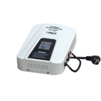 Régulateur de tension automatique TVR-2000VA 1600W avec affichage LED, monophasé, contrôle par relais, stabilisateur de tension