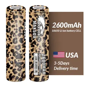 IMREN 18650 סוללה 2600 mah VTC5 50A ארה""ב מלאי 3.7v 3.6v ליתיום ליתיום יון תא נטענת inr18650 גלילי אקו טרינרי ארה""ב