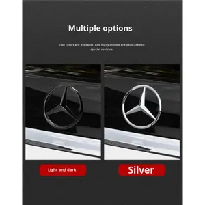 Matériau ABS de l'emblème de queue <span class=keywords><strong>Mercedes</strong></span>-Benz applicable pour la classe A Classe C Classe E Classe S C200 E300L GLC260L <span class=keywords><strong>Protection</strong></span> 2018-2019 - Product Image 3