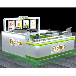 Bread Corian Cabinet <strong>Laye</strong> Retail Store Mall Snack Kiosk Snack <strong>Cafe</strong> Mall Kiosk Juice OEM - Product Image 3