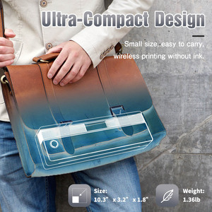 2 인치 8 인치 잉크 없음 미니 <span class=keywords><strong>A4</strong></span> 휴대용 프린터 무선 모바일 감열 프린터 미니 <span class=keywords><strong>A4</strong></span> 프린터 - Product Image 6