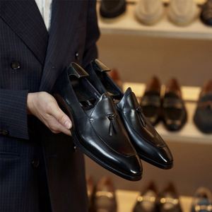 Chaussures habillées décontractées pour hommes, style britannique et coréen, à lacets carrés, respirantes, antidérapantes, légères, grandes tailles, pour affaires et mariages - Product Image 4