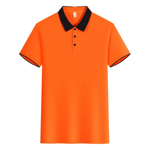 Camiseta Polo de Manga Corta Bordada Personalizada, Unisex, Color Sólido, Poliéster, Ropa de Trabajo, Uso Diario - Product Image 4