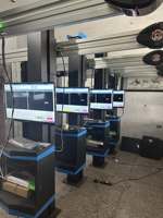 Élévateur hydraulique à 4 poteaux personnalisé, machine d'alignement 3D des roues, aligneur de roues, équipement de service automobile pour garage