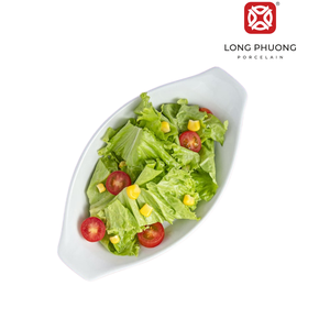 Mejor venta OEM plato de cerámica para servir Barco, al por mayor para ensalada, sushi, fruta - Product Image 4