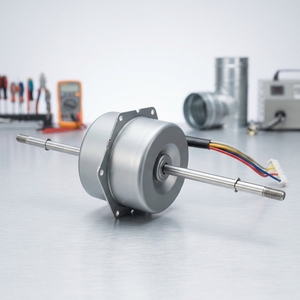 <span class=keywords><strong>Motor</strong></span> sin Escobillas Monofásico <span class=keywords><strong>de</strong></span> 120V 60Hz con Montaje a Pie, Rodamiento <span class=keywords><strong>de</strong></span> Bolas, Resistente a Goteos, Alta Eficiencia, Funcionamiento Silencioso, para Calderas <span class=keywords><strong>de</strong></span> Gas HVAC - Product Image 1