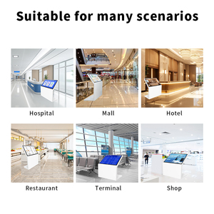 Self Service Kiosk 32 43 55 Inch L Shaped Touch <b>Screen</b> for Mall Bank Digital Signage Interactive L Shaped Kiosk - Product Image 6