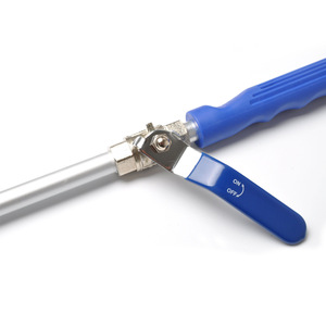 Pistola de agua de alta presión de aleación de aluminio, herramienta de pulverización para jardín y lavado de coches, 465mm de longitud, con boquilla ajustable y manguera de extensión - Product Image 3