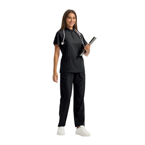 Nuova Divisa Infermieristica alla Moda, Taglia Grande, Unisex, Uniforme Ospedaliera, Set di Camici per Ospedali Veterinari e Dentistici - Product Image 3