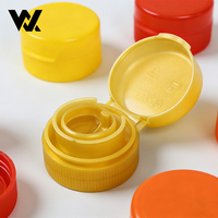 Bouchon en plastique à visser facile à ouvrir pour bouteille, en PP, HDPE, PET, couleur personnalisée, pour huile de cuisson liquide, sauce soja, cruche, récipient