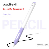 Étui de protection pour Pencil 1ère et 2ème génération, silicone antichoc de haute qualité, translucide, design paysage naturel