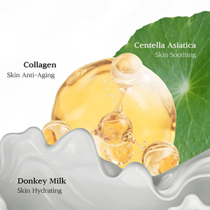 Crème hydratante à la marque privée, éclaircissante, absorption profonde, apaisante, cicatrisante, blanchissante, <span class=keywords><strong>au</strong></span> <span class=keywords><strong>lait</strong></span> <span class=keywords><strong>d</strong></span>'ânesse - Product Image 2