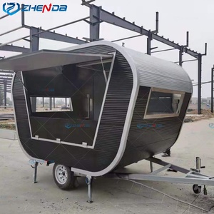 Zhenda OEM Food Truck Vintage de Luxe pour Café, BBQ, Hot-dogs et Crème Glacée - Product Image 4