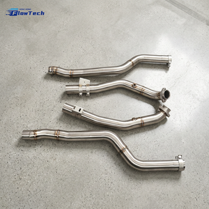 Colector de Escape de Alto Flujo para Mercedes-Benz E63 W212 M156 6.2L V8, Acero Inoxidable 304, Ajuste Directo - Product Image 6