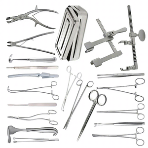 Juego de Instrumentos Quirúrgicos para Toracotomía de Alta Calidad, 24 Piezas, Acero Inoxidable Alemán, Reutilizables, Autoclavables, CE - Product Image 1