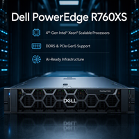 Serveur Rack 2U PowerEdge R760XS avec Processeur Xeon Silver 4410Y 3,4 GHz pour la Virtualisation, les Bases de Données, les Solutions Cloud Privées et l'IA