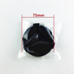 20 pièces/ensemble 75mm <span class=keywords><strong>noir</strong></span> argent autocollant de roue de voiture couvercle central de roue capuchon de moyeu de roue <span class=keywords><strong>insigne</strong></span> de jante pour <span class=keywords><strong>Mercedes</strong></span> W213 W212 W205 W202 W210 - Product Image 4