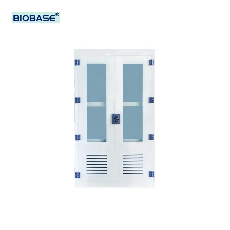 Biobase PP Reagent Medicine Cabinet an axial flow fan on the top PP Reagent Cabinet for lab