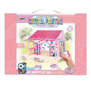 EBAYRO Kit de Création Artistique 3D Éducatif Fait Main DIY, Jouets de <span class=keywords><strong>Dessin</strong></span> <span class=keywords><strong>en</strong></span> Cristal PS à Coller Instantanément, pour Construire des Maisons, Âges 5-7 - Product Image 1
