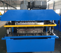 Machine de formage à rouleaux à double couche pour profilés en acier IBR, contrôle automatique par PLC, machine de formage à rouleaux à double couche