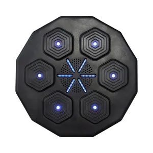 Vente en gros d'usine de machine de boxe intelligente APP pour la musique machine d'arcade de boxe à montage mural avec tapis de jeu Home Focus