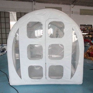 Lớn Rõ Ràng PVC Inflatable Quả Cầu Tuyết Ảnh Gian Hàng Cho Giáng Sinh Trang Trí - Product Image 5