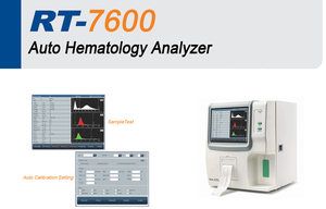 Rayto RT-7600 화학 분석기 완전 자동 3 부분 혈액학 분석기-고급 혈액 세포 카운터 - Product Image 2
