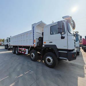 รถบรรทุกดัมพ์มือสอง แชคแมน เดลอง 8x4 เครื่องยนต์ดีเซล 40 ตัน เกียร์ FAST ขับเคลื่อนซ้าย 12 ล้อ พร้อมขาย - Product Image 3