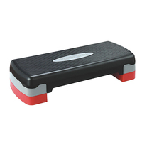 Kanglaibao Equipo de Fitness Steppers 3 Niveles Ajustable Aeróbico Paso Gimnasio Plataforma Tabla de Ejercicios Aeróbico Stepper