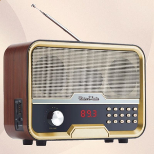 Multifunctional Factory Retro Wooden Digital Display FM Radio with BT TF USB MP3 Player and Built-in Stereo Speaker Portable - Product Image 3