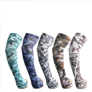 Soporte de Codo Unisex con Protección UV, Transpirable, Ligero, Mangas de Seda Helada Refrescantes (Camuflaje) - Product Image 1