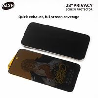 Protection d'écran en verre trempé anti-espion de bonne qualité pour iPhone 17 16 15 Pro Max 14 Plus 12 – Film de confidentialité pour téléphone portable