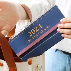 Biểu Tượng Tùy Chỉnh <span class=keywords><strong>Mini</strong></span> Xách Tay Thiết Kế Sáng Tạo Tùy Chỉnh Xoắn Ốc Năm Mới Bàn Lịch In Ấn - Product Image 6