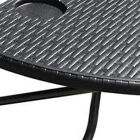 Tiandanlong — Table suspendue, support réglable, pour jardin, Patio, balcon, rambarde