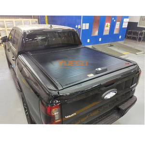 ผ้าคลุมกระบะอลูมิเนียมอัลลอยด์ไฟฟ้ากันน้ำพับเก็บได้สำหรับ <span class=keywords><strong>Ford</strong></span> <span class=keywords><strong>Ranger</strong></span> wildtrak XL/xL/xlt ปกแข็ง - Product Image 6