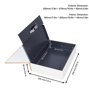 Bí Mật cuốn sách an toàn hộp với giấy cứng bảo vệ lớn tương tự như từ điển phong cách - Product Image 4