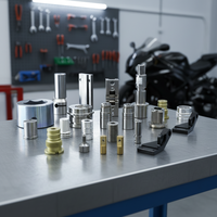 Boutons en aluminium anodisé de précision usinés sur mesure par CNC, tolérance élevée de 0,005 mm, service de tournage et fraisage CNC, fabricant OEM