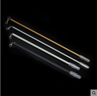 Accessoires de rideaux : Bâton de tirage/poussée transparent en acrylique pour rideaux d'hôtel, baguette de tirage pour tissu de rideau