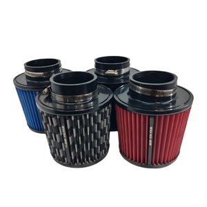 กรองอากาศเย็นแบบกรวย DKD2048BK CL-AI1004 Universal 6 ขนาด 152 มม. สำหรับเปลี่ยนแทนกรองอากาศแห้ง สีดำ - Product Image 1