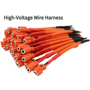 Harnais de câbles haute tension à 2 conducteurs pour batterie de véhicule électrique 1000VDC <span class=keywords><strong>TE</strong></span> YHVA280 4mm IP6K9K <span class=keywords><strong>PVC</strong></span> ignifuge Câble HV pour véhicule électrique - Product Image 1