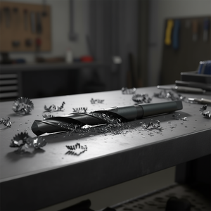 Fervi Tapered Shank Twist <b>Drill</b> <b>Bit</b> 10mm High Speed Steel For Metal Drilling - Product Image 3