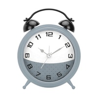 Milti-Reloj de mesa de plástico personalizado para niños, despertador de escritorio a color, barato